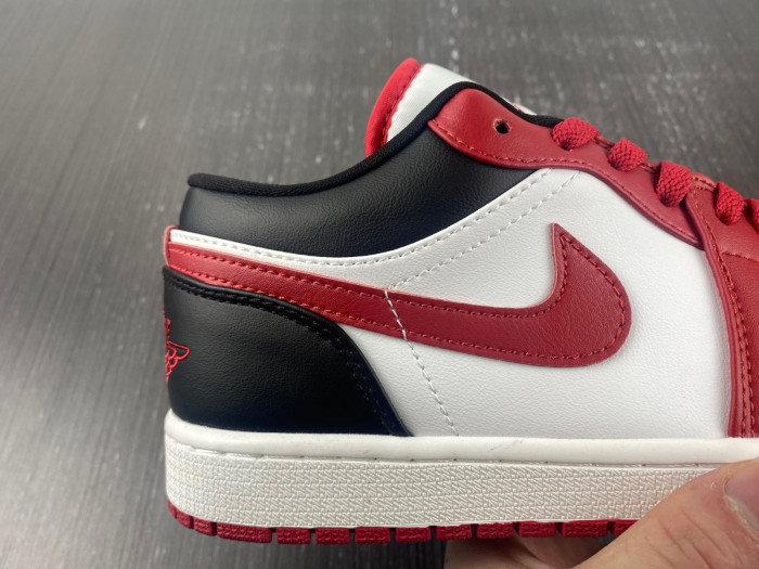 jordan 1 low reverse black toe - dc0774-160