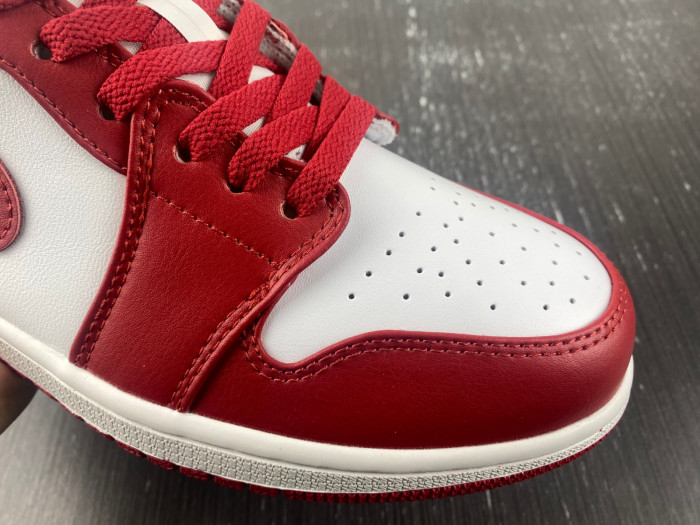 jordan 1 low reverse black toe - dc0774-160