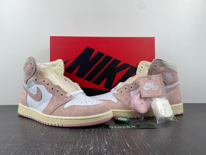 air jordan 1 retro high og "washed pink" fd2596-600