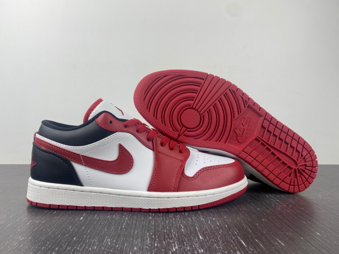 jordan 1 low reverse black toe - dc0774-160