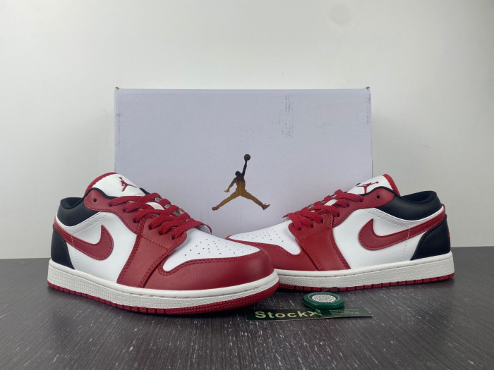 jordan 1 low reverse black toe - dc0774-160