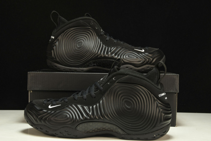 nike x comme des garçons air foamposite one "black" sneakers 17610130