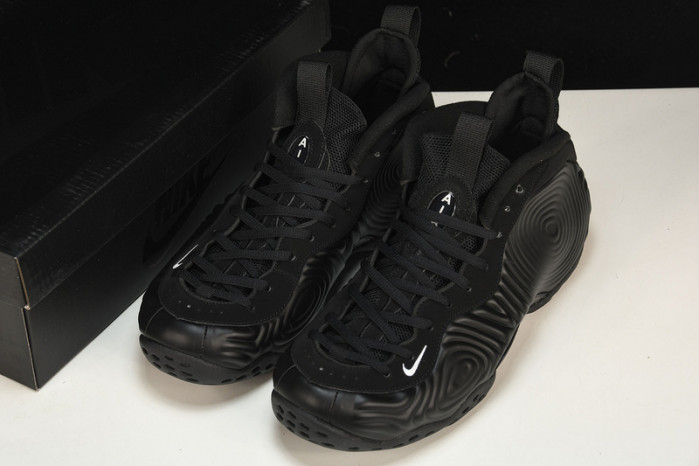 nike x comme des garçons air foamposite one "black" sneakers 17610130