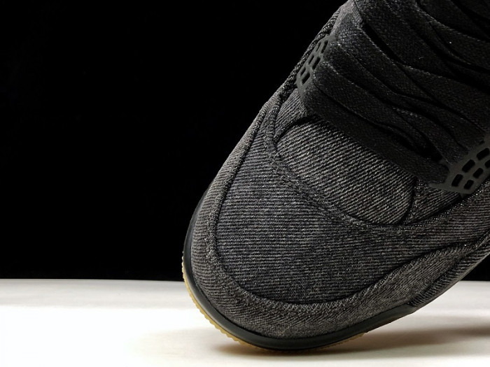 air jordan 4 retro L*v*s nrg  L*v*s - black denim ao2571-001