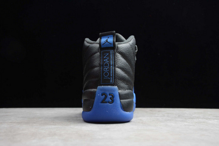 jordan 12 retro black game royal  130690-014