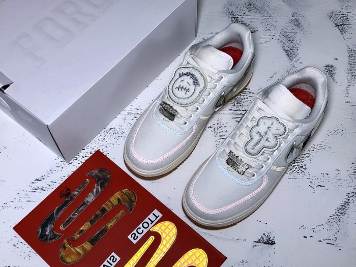 air force 1 low travis scott sail  aq4211-101