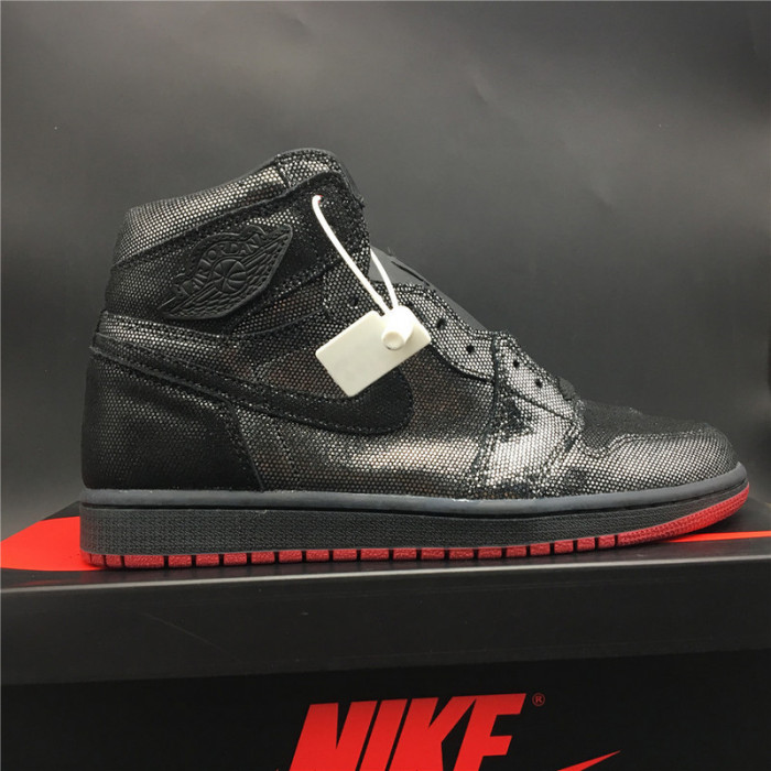 air jordan 1 retro high og black/gym red dc7071-001