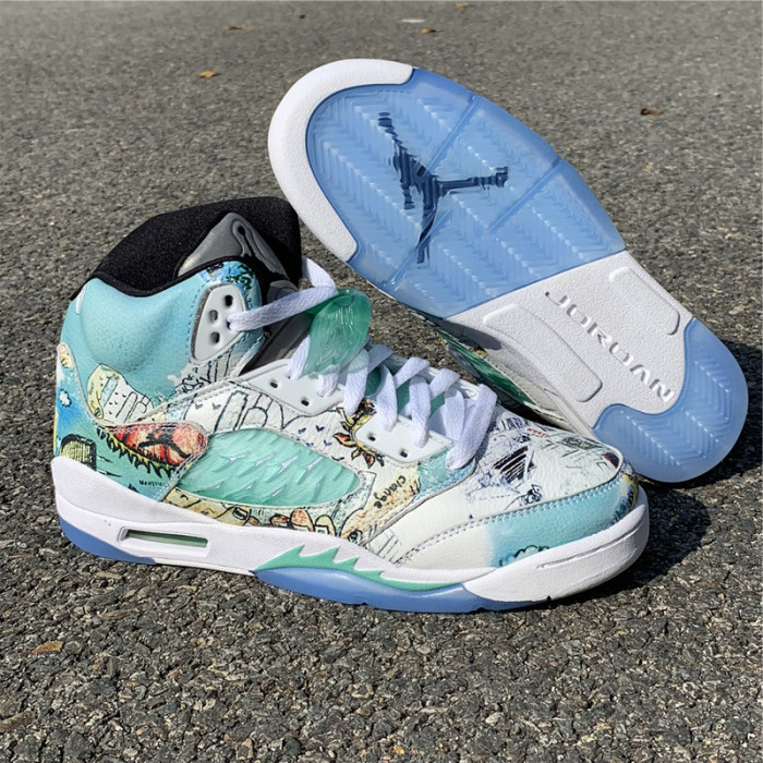 air jordan 5 retro wings (gs)  av3663-900