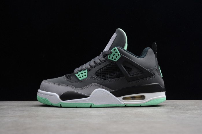 air jordan 4 retro green glow 308497-033