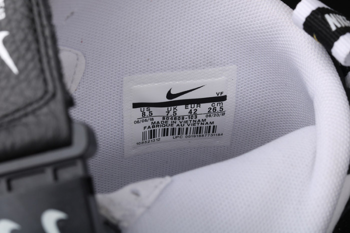 air force 1 mid utility white black  804609-103