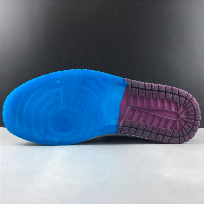 jordan 1 mid hornets  554724-415