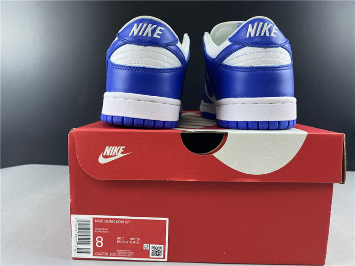 nike dunk low sp kentucky (2020) cu1726-100