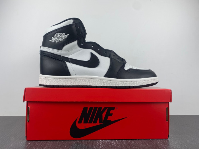 jordan 1 retro high 85 black white  - bq4422-001