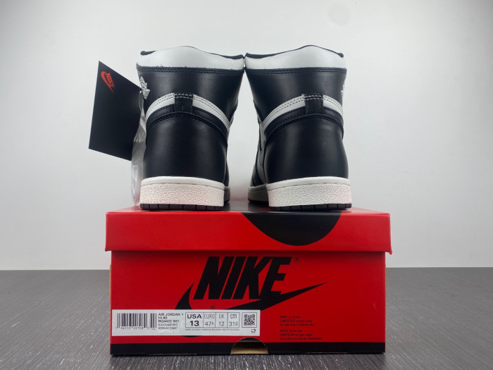 jordan 1 retro high 85 black white  - bq4422-001