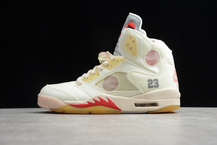 air​ jordan 5 x​off white aj5 ow 3m ct8480-0020