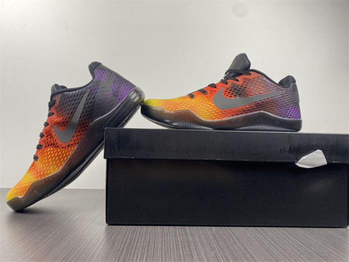 nike kobe 11 em la sunset zk11  836184-805