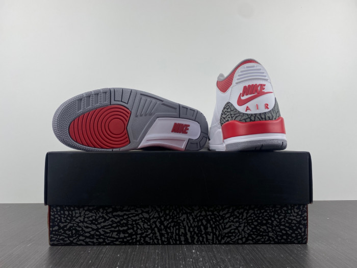 air jordan 3 og fire red 2022 dn3707-160