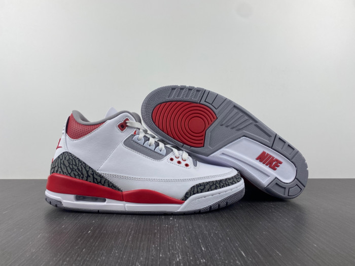 air jordan 3 og fire red 2022 dn3707-160