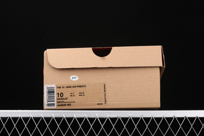 ofw x nike air presto black aa3830-002