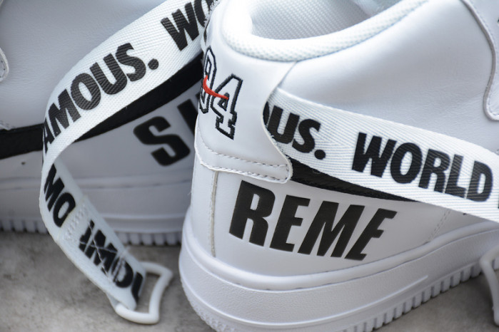 nike air force 1 one high hi white world famous 698696-100