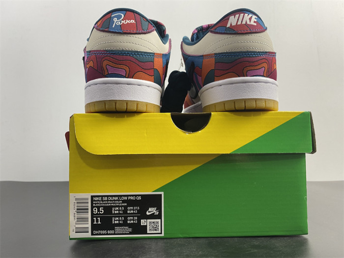 nike sb dunk low pro parra abstract art (2021) - dh7695-600