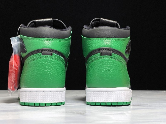 jordan 1 retro high pine green black  555088-030