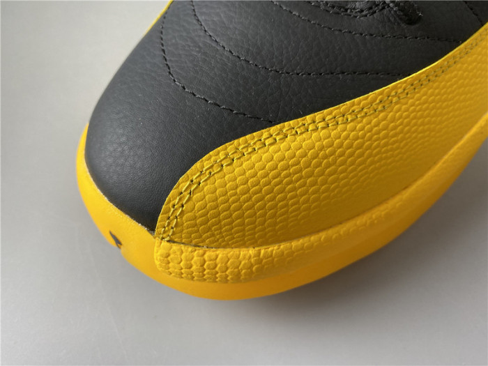 air jordan 12 retro black university gold 130690-070