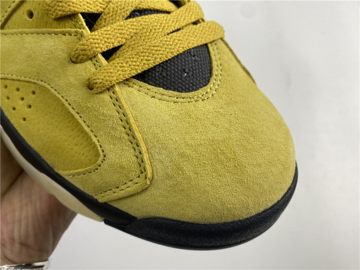 air jordan 6 yellow x travis scott cn1084-300