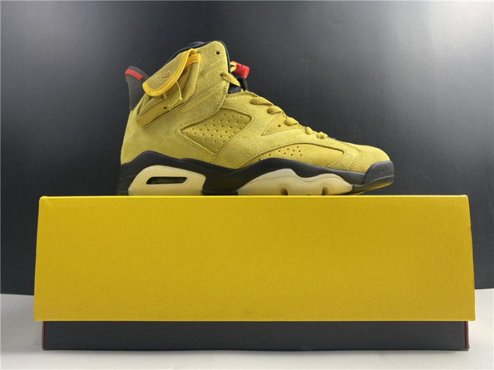 air jordan 6 yellow x travis scott cn1084-300