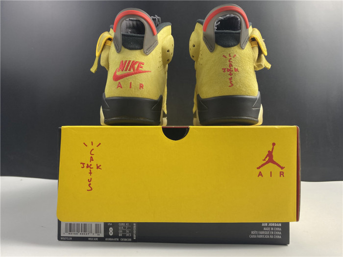 air jordan 6 yellow x travis scott cn1084-300