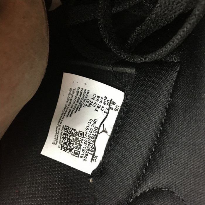 air jordan 1 retro high og black/gym red dc7071-001