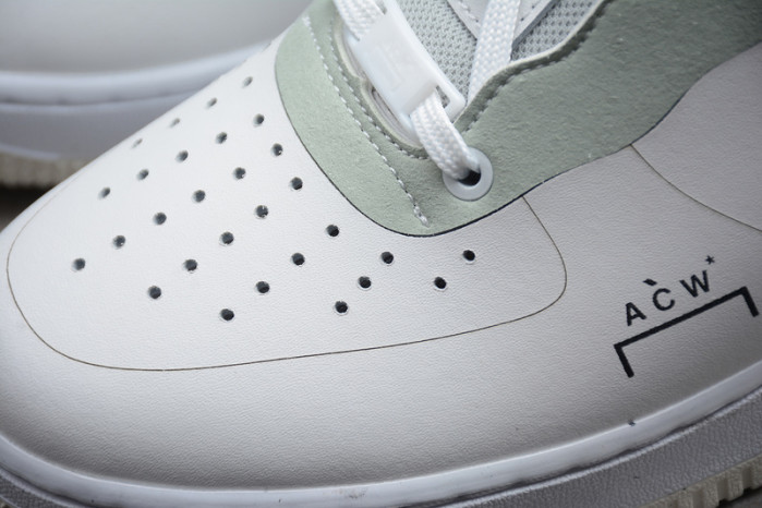 a cold wall x air force 1 low white bq6924-100