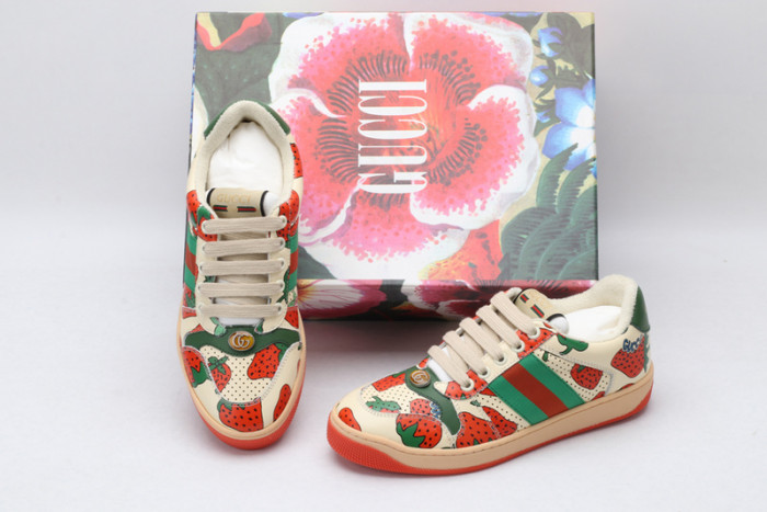 G*u*i ace embroidered low-top sneaker