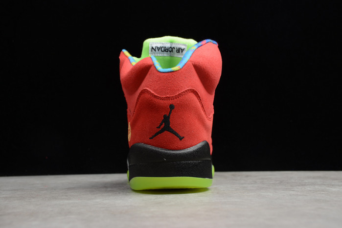 air jordan 5 solar orange what the cz5725-700