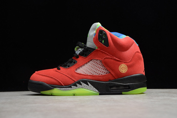 air jordan 5 solar orange what the cz5725-700