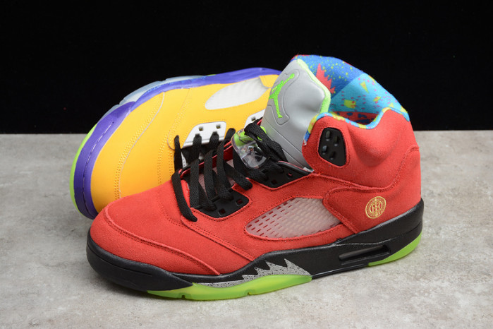 air jordan 5 solar orange what the cz5725-700