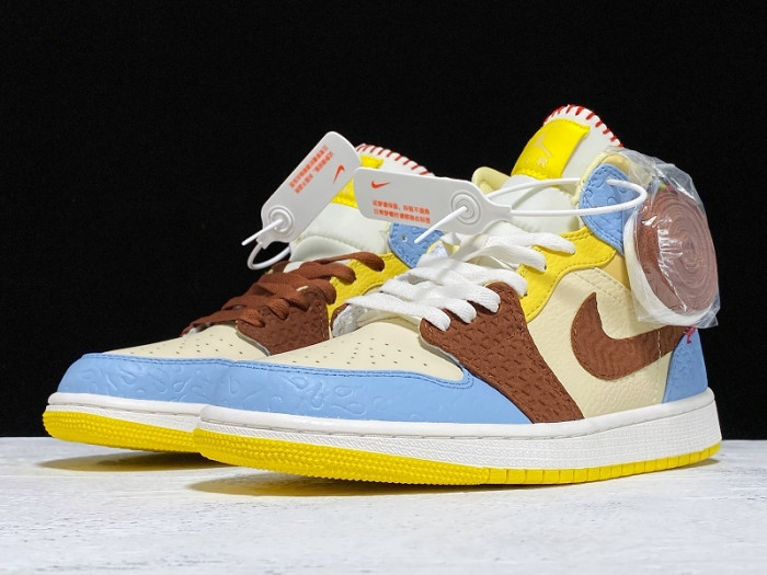 Ma*s*n chateau rouge x air jordan 1 high mid  fearless cu2803-200