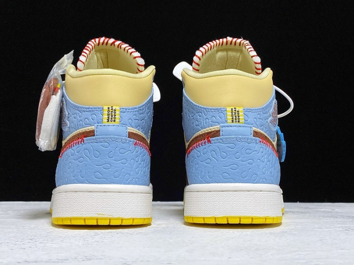 Ma*s*n chateau rouge x air jordan 1 high mid  fearless cu2803-200