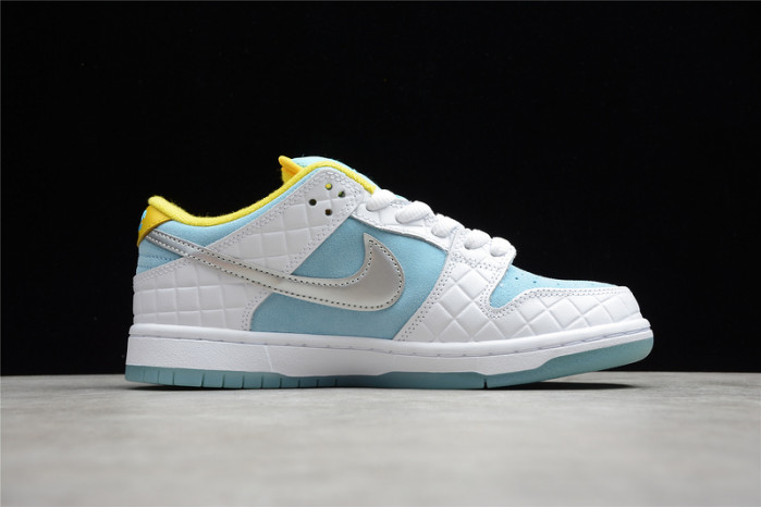 nike sb dunk low ftc lagoon pulse - dh7687-400