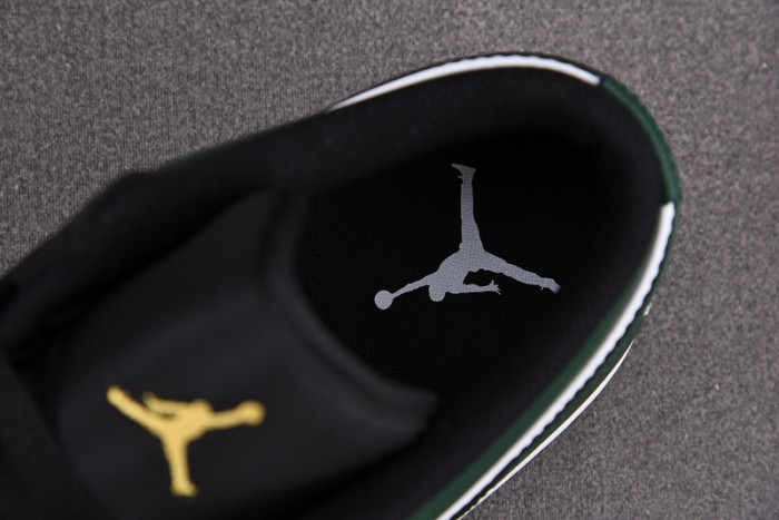 jordan 1 low green toe - 553558-371