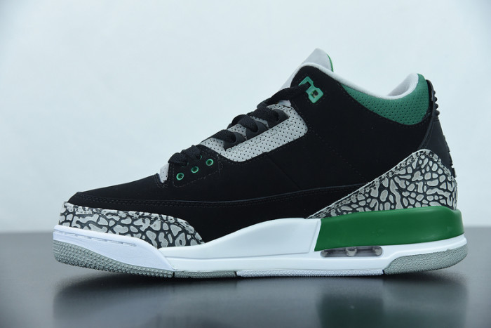 air jordan 3 pine green ct8532-030