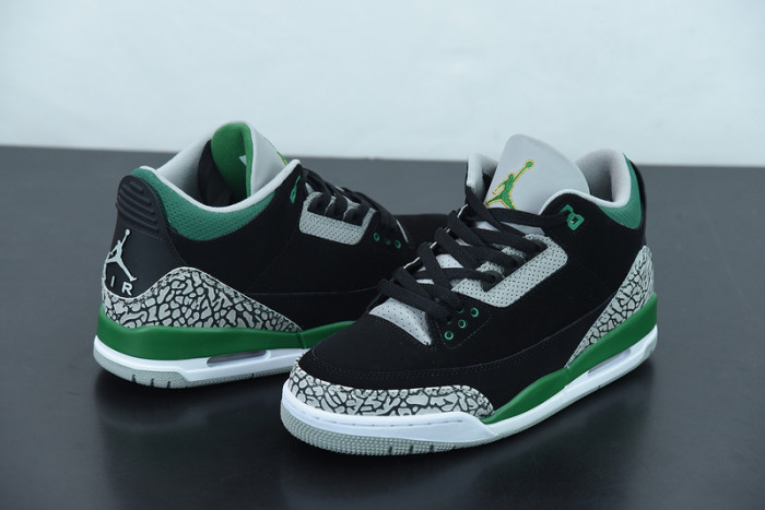 air jordan 3 pine green ct8532-030