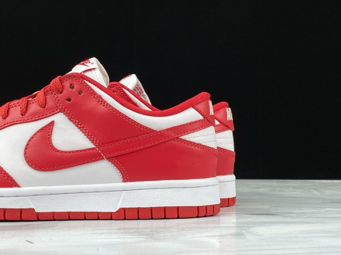 nike dunk low sp “university red”  cu1727-100