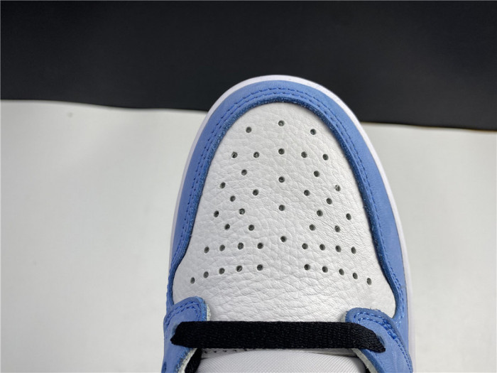 air jordan 1 retro high white university blue black 555088-134