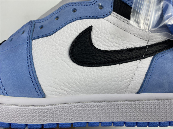 air jordan 1 retro high white university blue black 555088-134