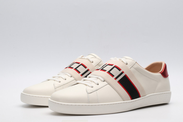 G*u*i ace embroidered low-top sneaker