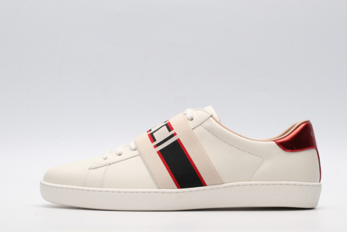 G*u*i ace embroidered low-top sneaker