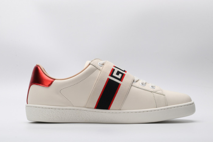 G*u*i ace embroidered low-top sneaker