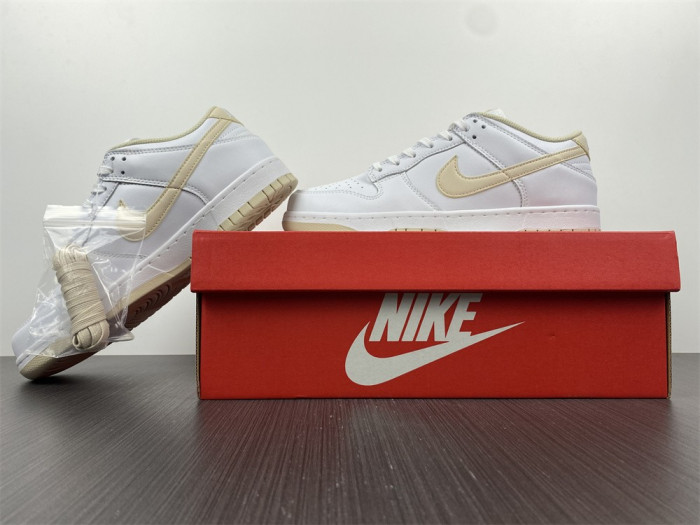 nike dunk low pearl white (w) - dd1503-110