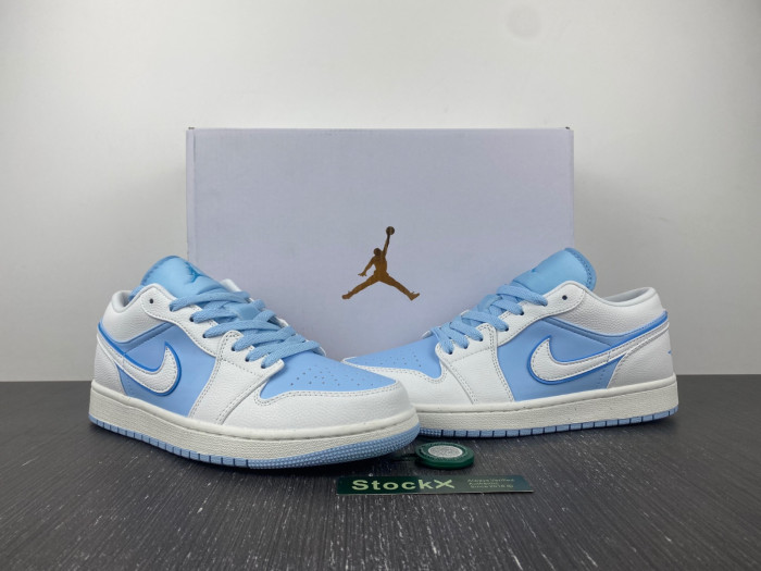 jordan 1 low se reverse ice blue - dv1299-104